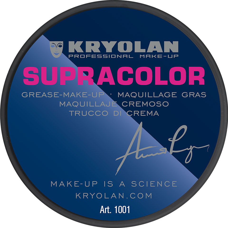 KRYOLAN Supracolor 032 C – Hochpigmentierte Cremefarben, 8ml, Dose geschlossen