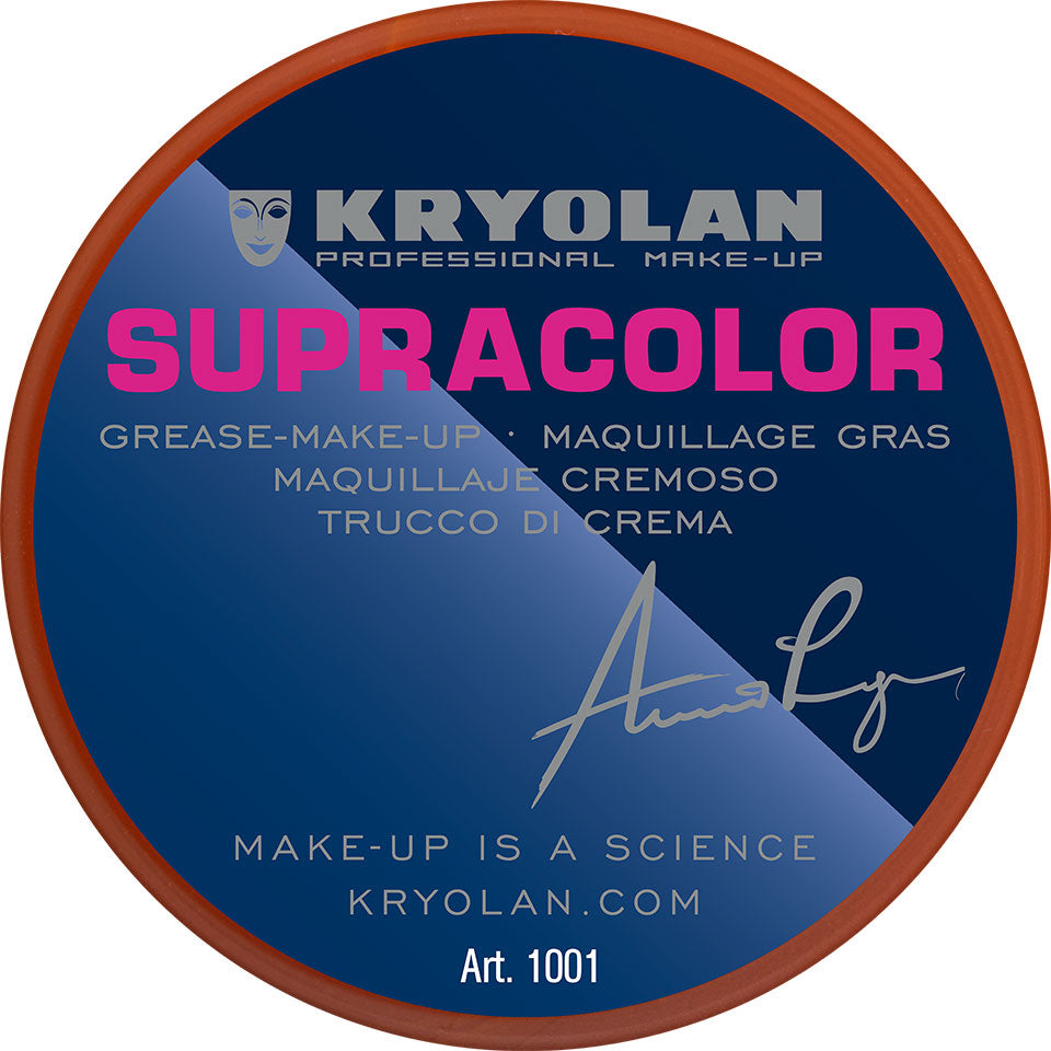 KRYOLAN Supracolor 045 – Hochpigmentierte Cremefarben, 8ml, Dose geschlossen