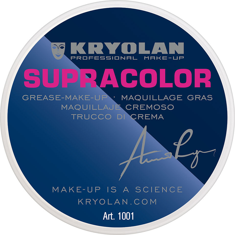 KRYOLAN Supracolor 070 – Hochpigmentierte Cremefarben, 8ml, Dose geschlossen