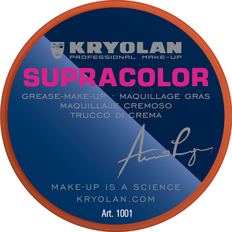 KRYOLAN Supracolor 08 – Hochpigmentierte Cremefarben, 8ml, Dose geschlossen