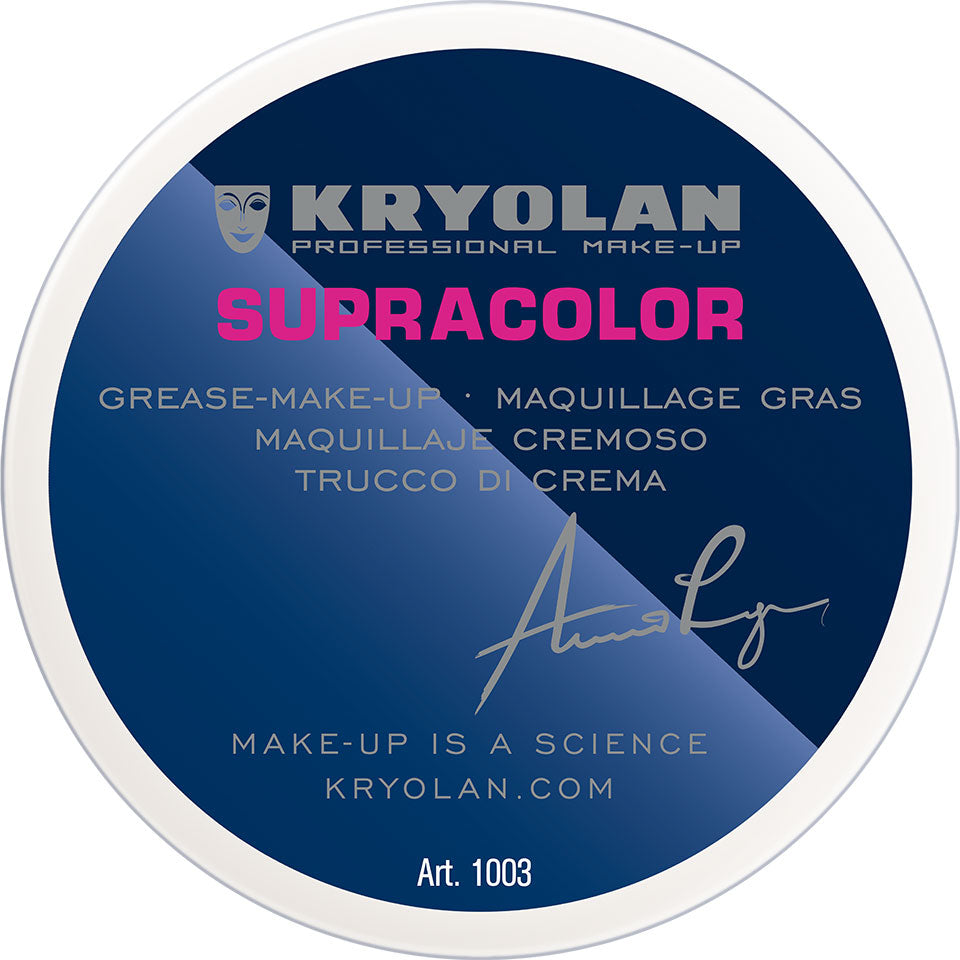 KRYOLAN Supracolor Buntfarben 070 – deckende Creme Foundation, 55ml, Dose geschlossen