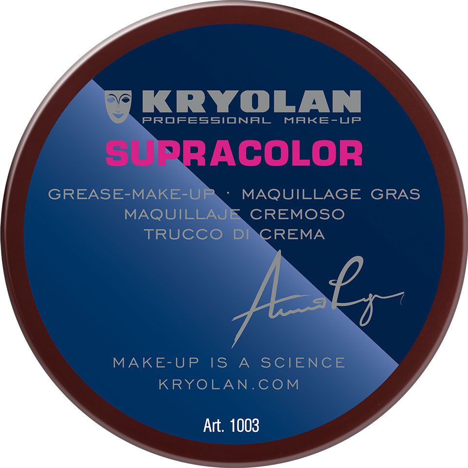 KRYOLAN Supracolor Buntfarben 086 – deckende Creme Foundation, 55ml, Dose geschlossen