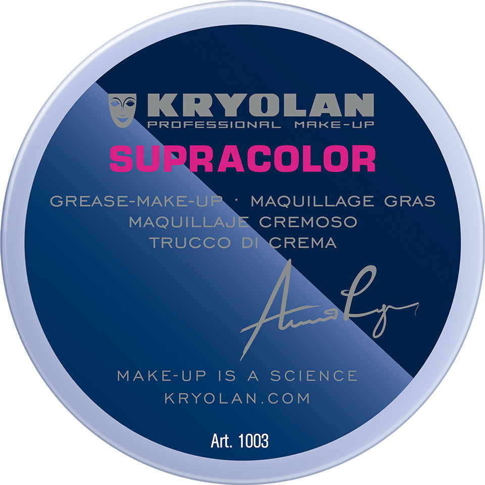 KRYOLAN Supracolor Buntfarben 087 – deckende Creme Foundation, 55ml, Dose geschlossen