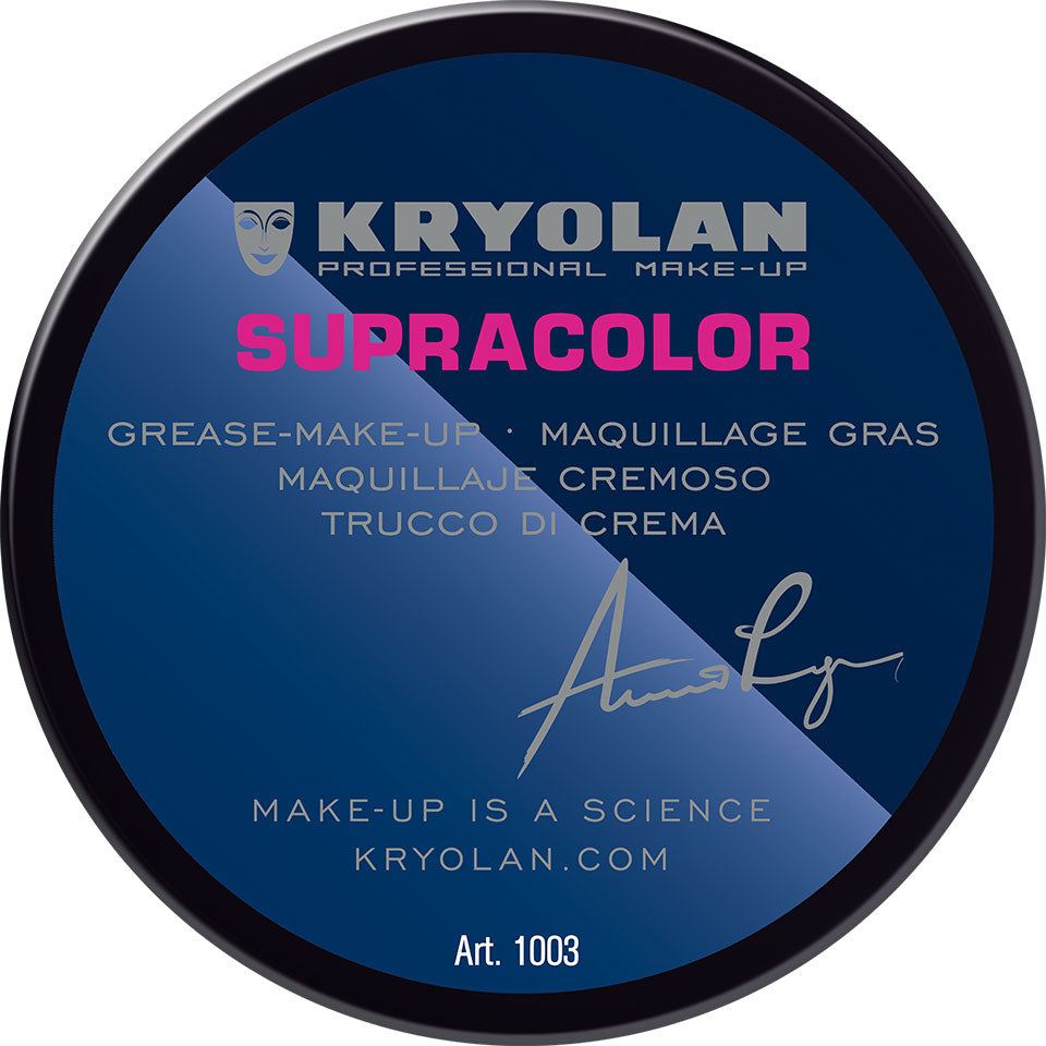 KRYOLAN Supracolor Buntfarben 4 – deckende Creme Foundation, 55ml, Dose geschlossen