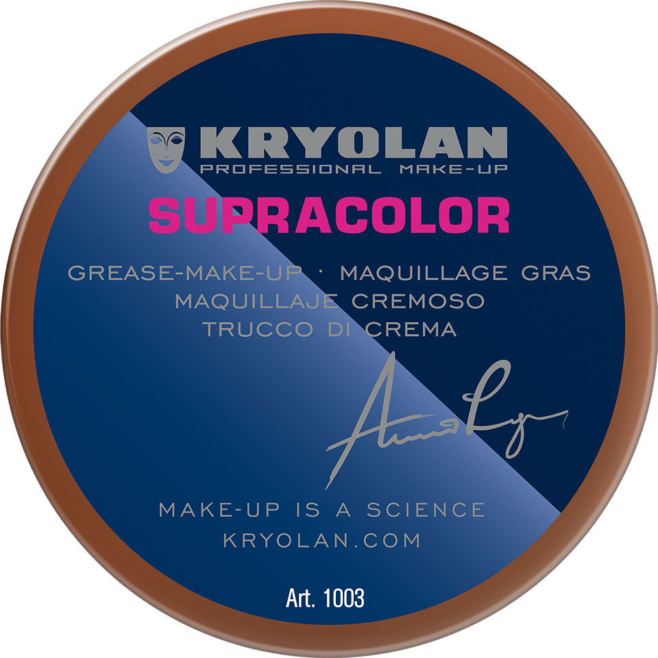 KRYOLAN Supracolor Buntfarben 503 – deckende Creme Foundation, 55ml, Dose geschlossen