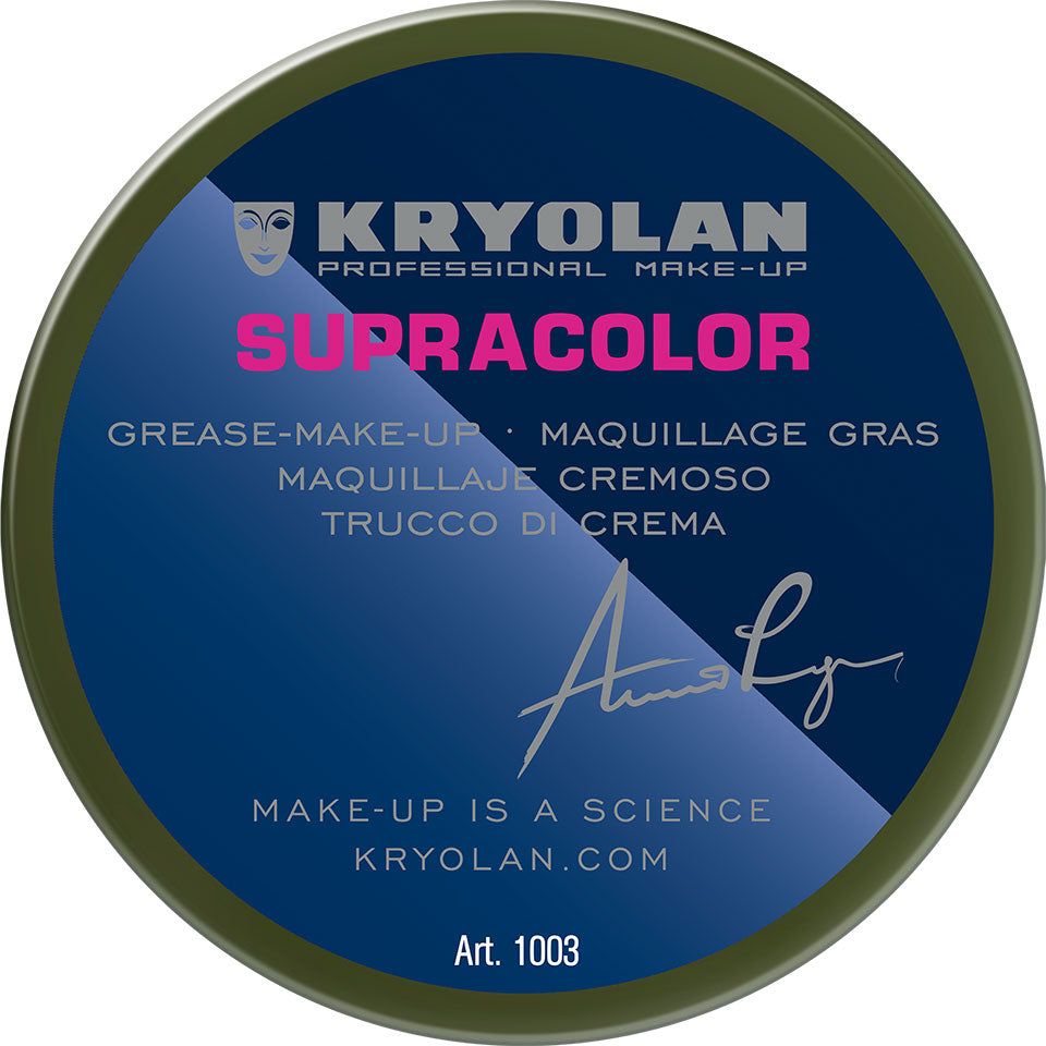 KRYOLAN Supracolor Buntfarben 512 – deckende Creme Foundation, 55ml, Dose geschlossen