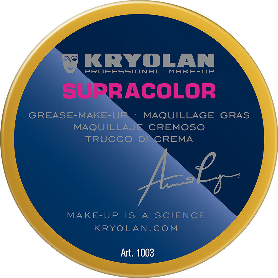 KRYOLAN Supracolor Buntfarben 534 – deckende Creme Foundation, 55ml, Dose geschlossen