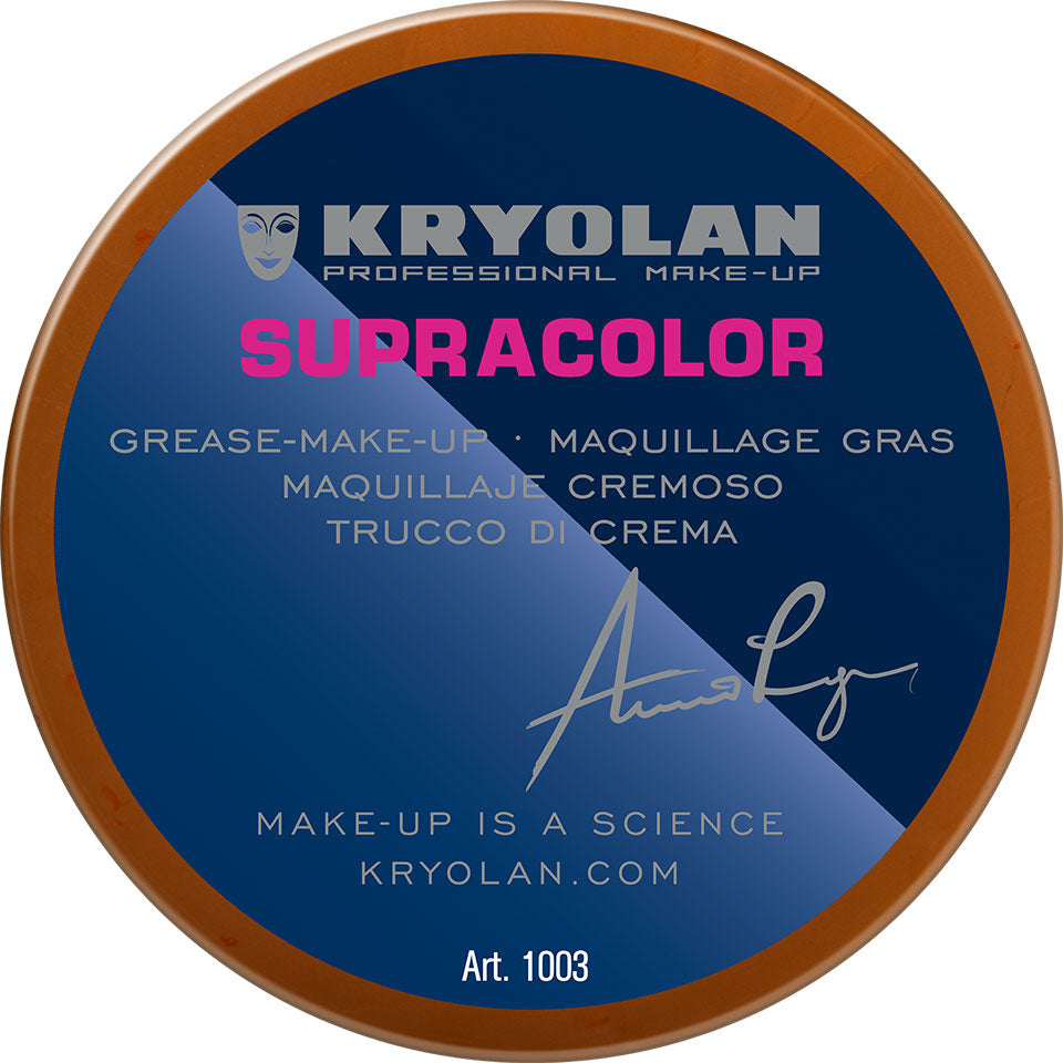 KRYOLAN Supracolor Buntfarben 706 – deckende Creme Foundation, 55ml, Dose geschlossen