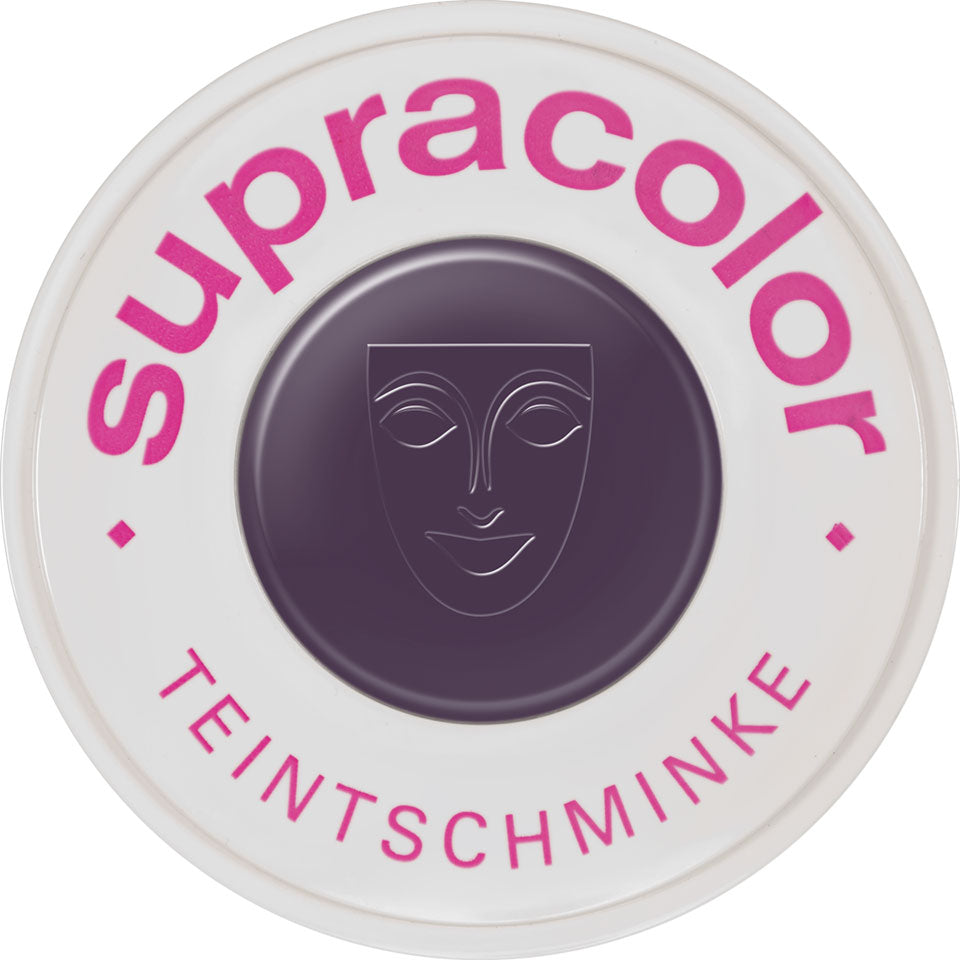 KRYOLAN Supracolor Buntfarben aubergine – Hochpigmentierte Cremefarbe, 30ml, Dose geschlossen