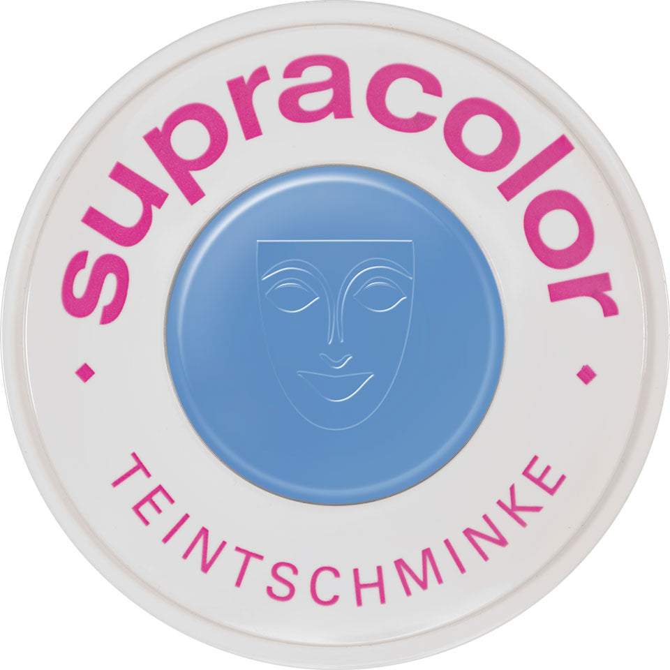 KRYOLAN Supracolor Buntfarben blue1 – Hochpigmentierte Cremefarbe, 30ml, Dose geschlossen