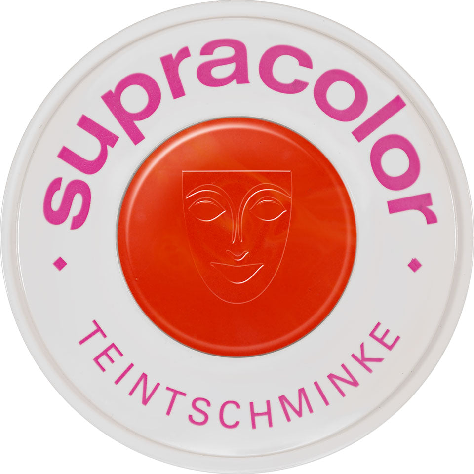 KRYOLAN Supracolor Buntfarben cinnabar – Hochpigmentierte Cremefarbe, 30ml, Dose geschlossen