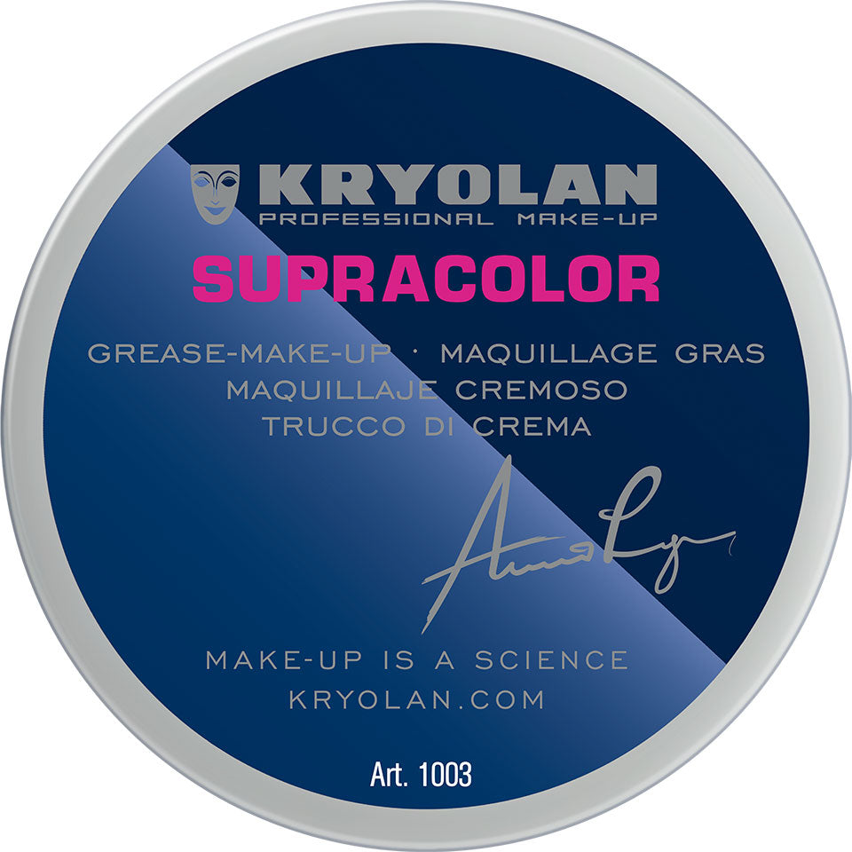KRYOLAN Supracolor Buntfarben FF 7 – deckende Creme Foundation, 55ml, Dose geschlossen
