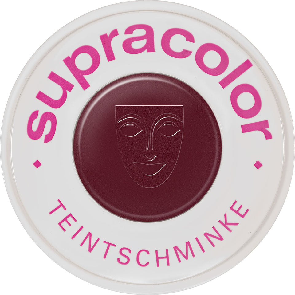 KRYOLAN Supracolor Buntfarben red stipple 5 – Hochpigmentierte Cremefarbe, 30ml, Dose geschlossen