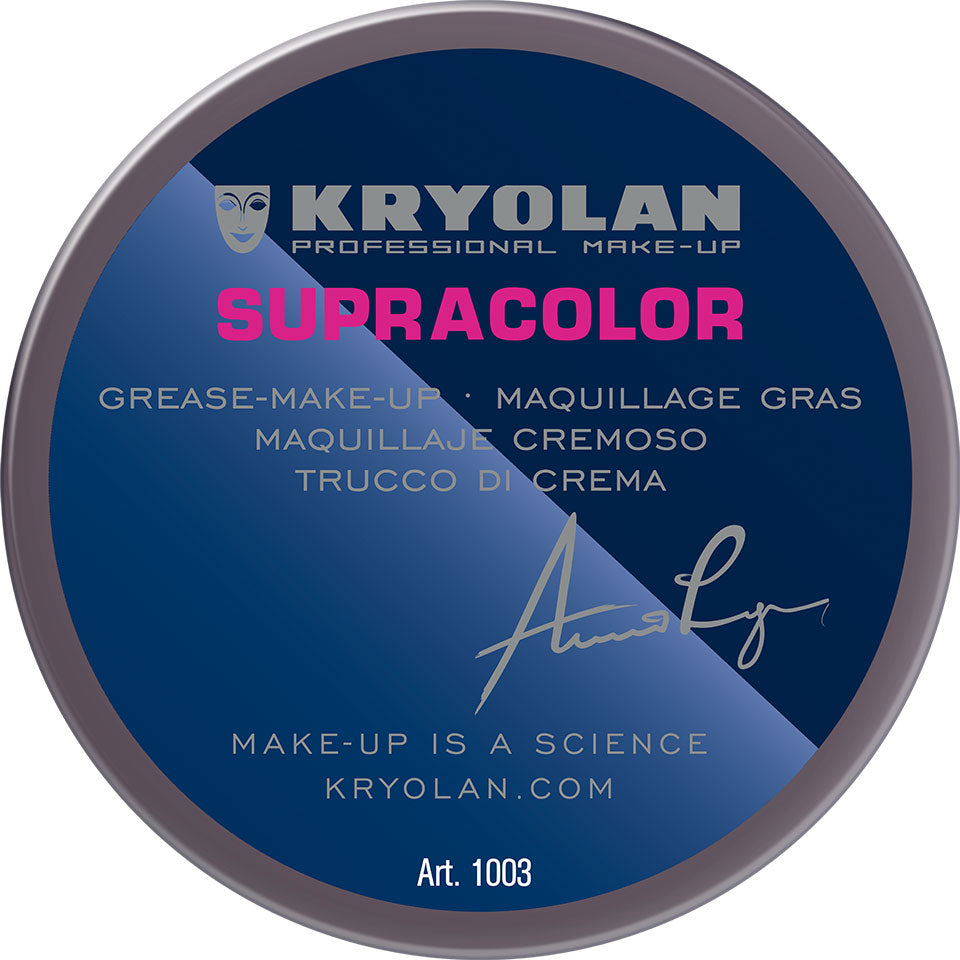 KRYOLAN Supracolor Buntfarben SF 2 – deckende Creme Foundation, 55ml, Dose geschlossen