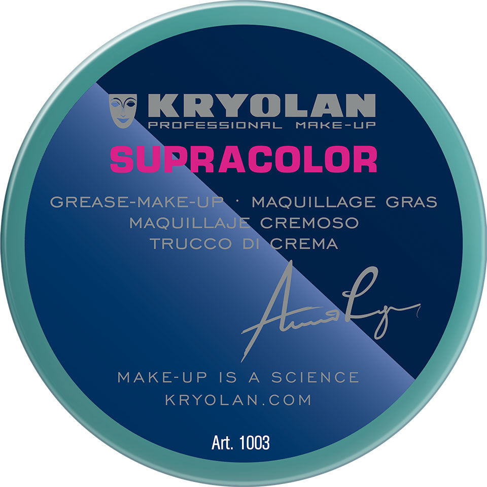 KRYOLAN Supracolor Buntfarben TK 2 – deckende Creme Foundation, 55ml, Dose geschlossen