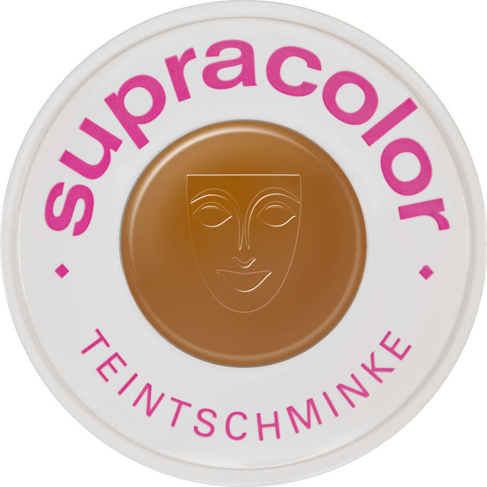 KRYOLAN Supracolor Buntfarben yellow ocher – Hochpigmentierte Cremefarbe, 30ml, Dose geschlossen