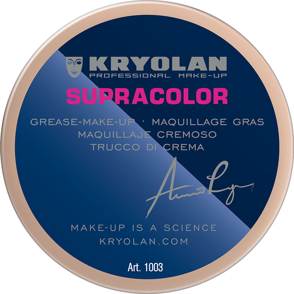 KRYOLAN Supracolor Hauttöne 072 – deckende Creme Foundation, 55ml, Dose geschlossen
