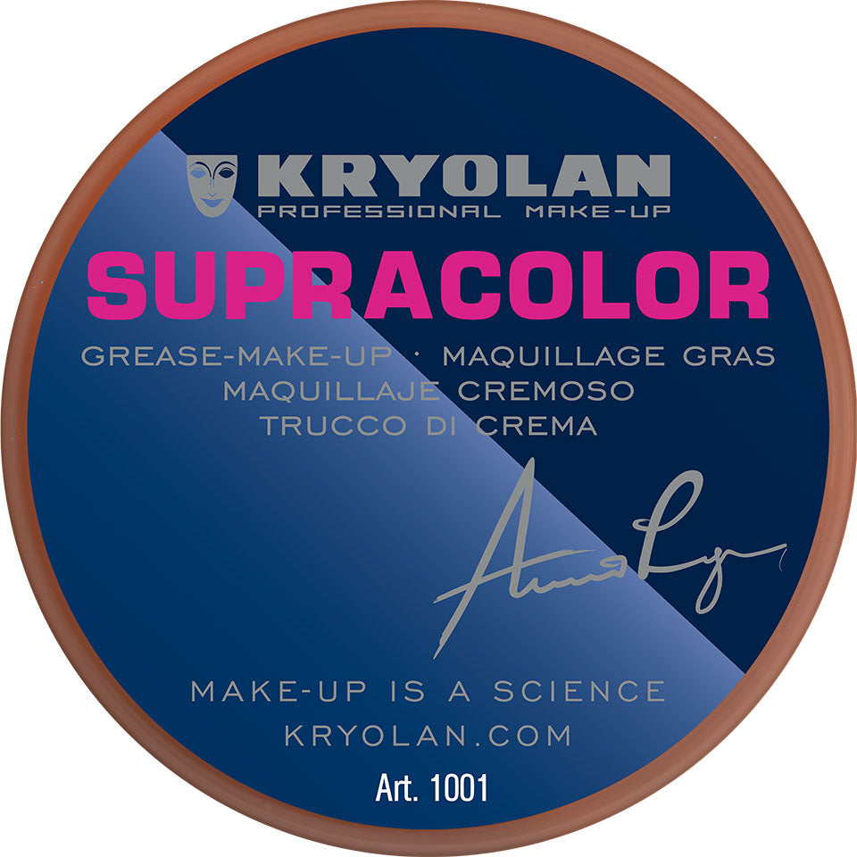 KRYOLAN Supracolor Hauttöne D 33.1 – Hochpigmentierte Cremefarben, 8ml, Dose geschlossen