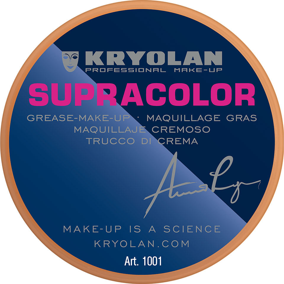 KRYOLAN Supracolor Hauttöne F15 – Hochpigmentierte Cremefarben, 8ml, Dose geschlossen