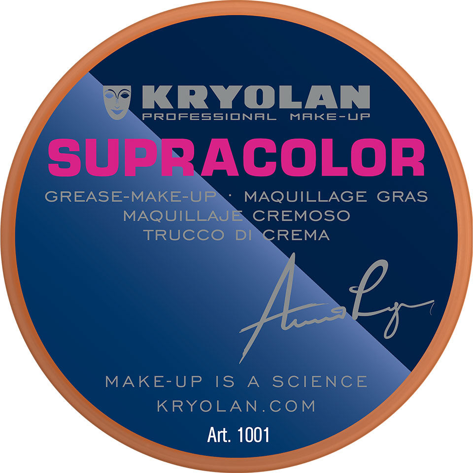 KRYOLAN Supracolor Hauttöne FS 33 – Hochpigmentierte Cremefarben, 8ml, Dose geschlossen