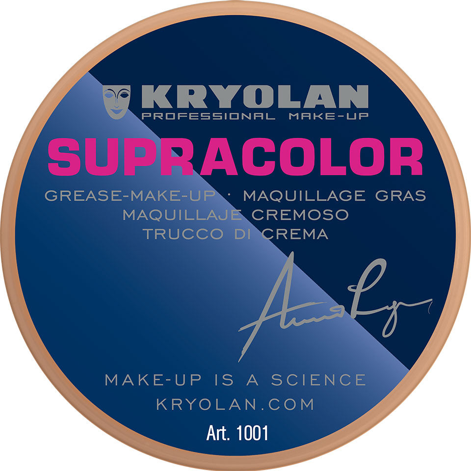 KRYOLAN Supracolor Hauttöne FS 41 – Hochpigmentierte Cremefarben, 8ml, Dose geschlossen