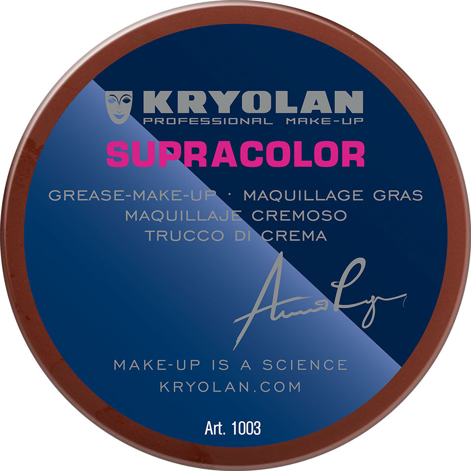 KRYOLAN Supracolor Hauttöne shadow4 – deckende Creme Foundation, 55ml, Dose geschlossen