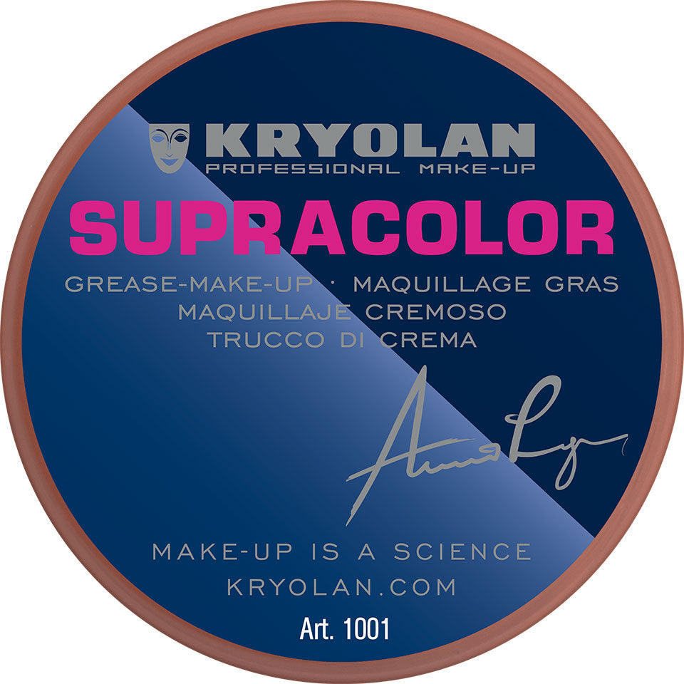 KRYOLAN Supracolor Hauttöne V 19 – Hochpigmentierte Cremefarben, 8ml, Dose geschlossen