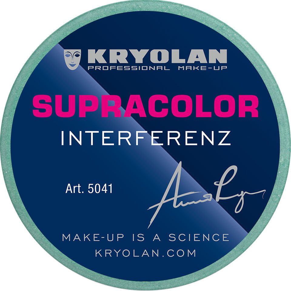KRYOLAN Supracolor Interferenz green21 G – Irisierende Fettschminke, 8ml