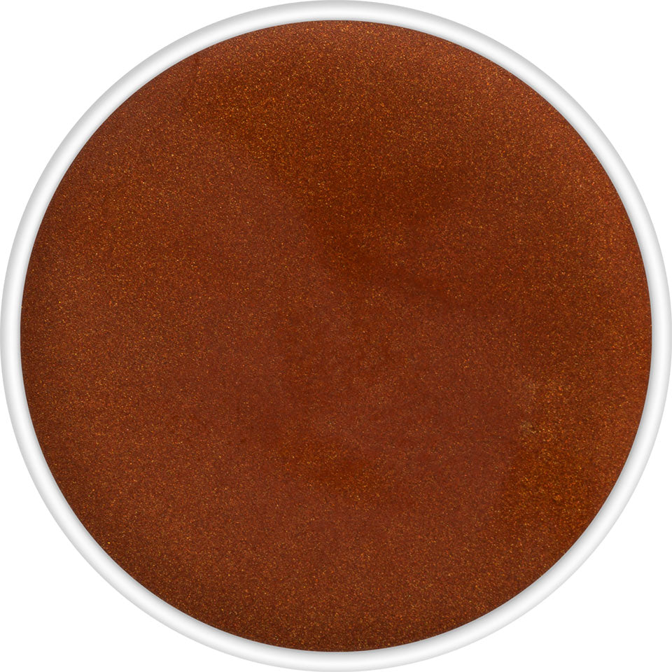 KRYOLAN Supracolor Interferenz Nachfüller bronze 2 G – Fettschminke mit metallfreiem Perlglanzeffekt, 4ml