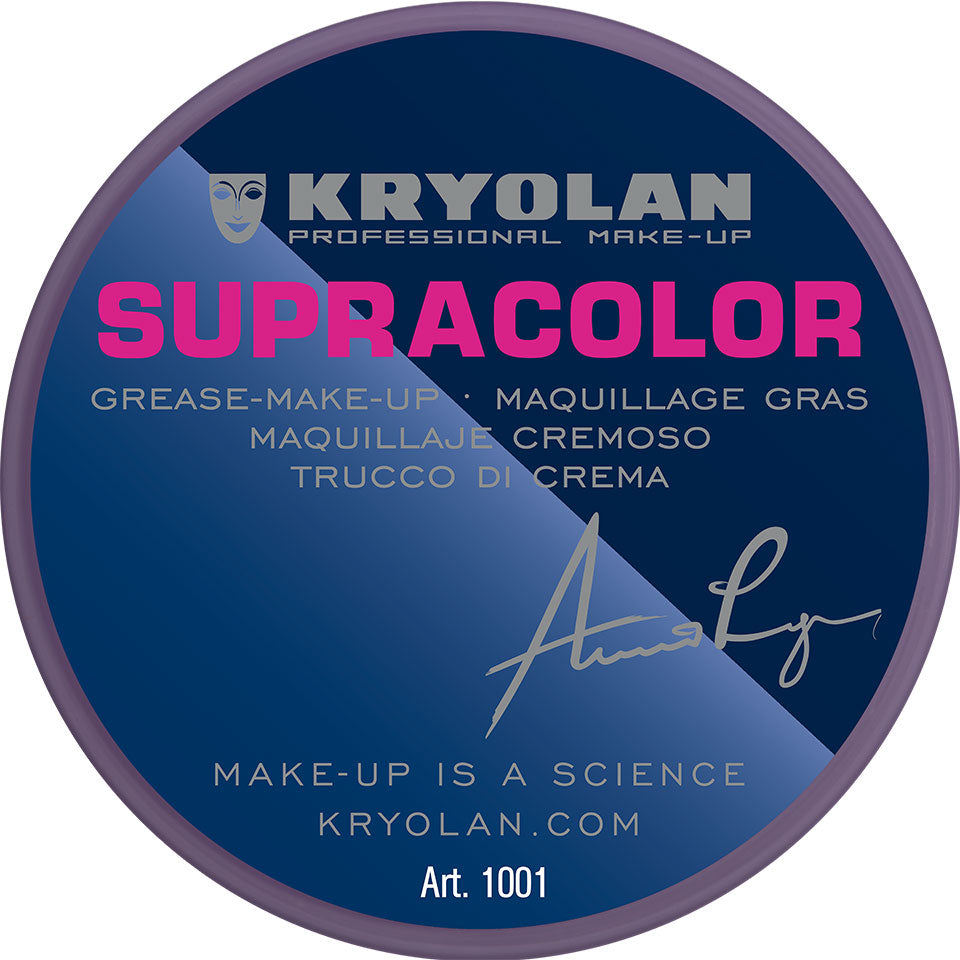 KRYOLAN Supracolor purple – Hochpigmentierte Cremefarben, 8ml, Dose geschlossen