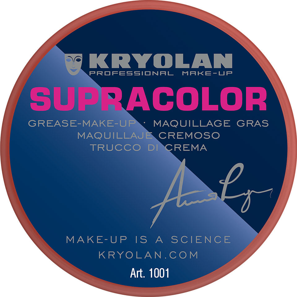 KRYOLAN Supracolor R 9 – Hochpigmentierte Cremefarben, 8ml, Dose geschlossen