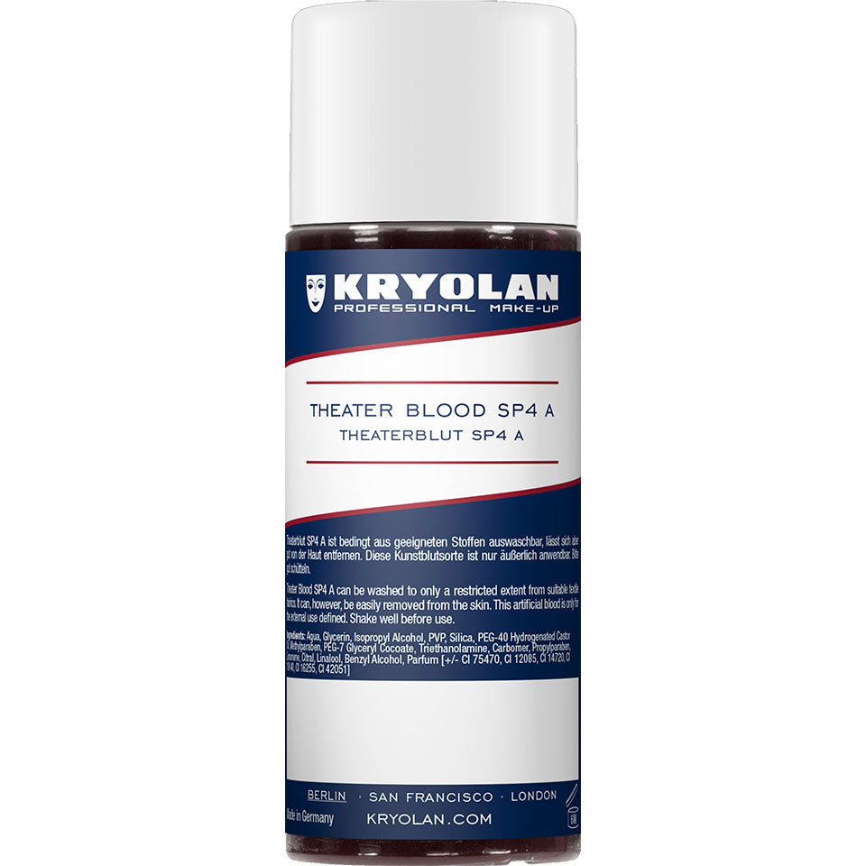 KRYOLAN Theaterblut SP4 A dark – für realistische Bluteffekte, 100ml
