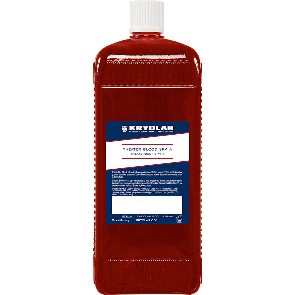 KRYOLAN Theaterblut SP4 A light – für realistische Bluteffekte, 1000ml