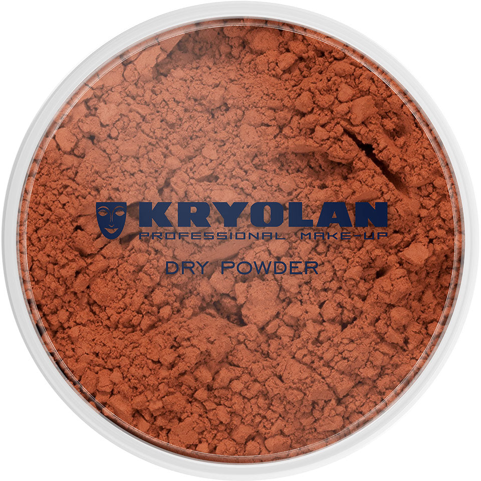 KRYOLAN Trockenpuder TP 6 – Mattierender Fixierpuder, 100g, Dose geschlossen