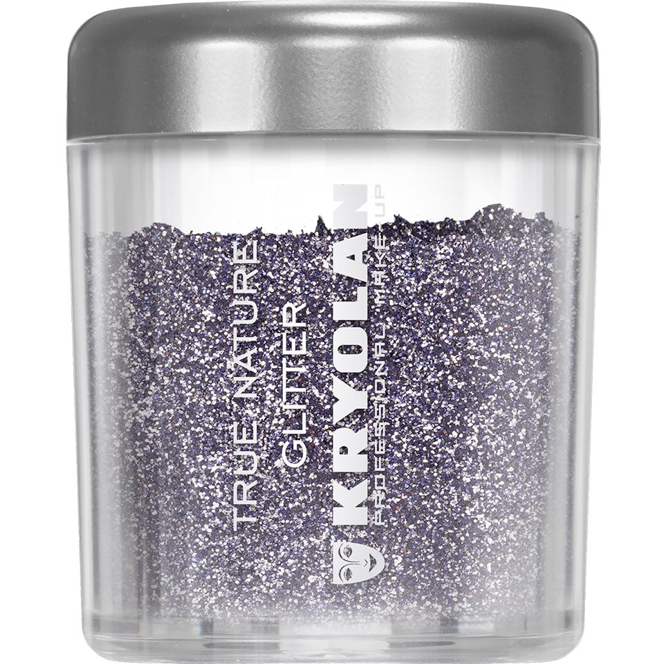 KRYOLAN True Nature Glitter purple – biologisch abbaubarer Kosmetikglitzer, 4g