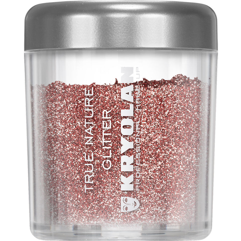 KRYOLAN True Nature Glitter red – biologisch abbaubarer Kosmetikglitzer, 4g