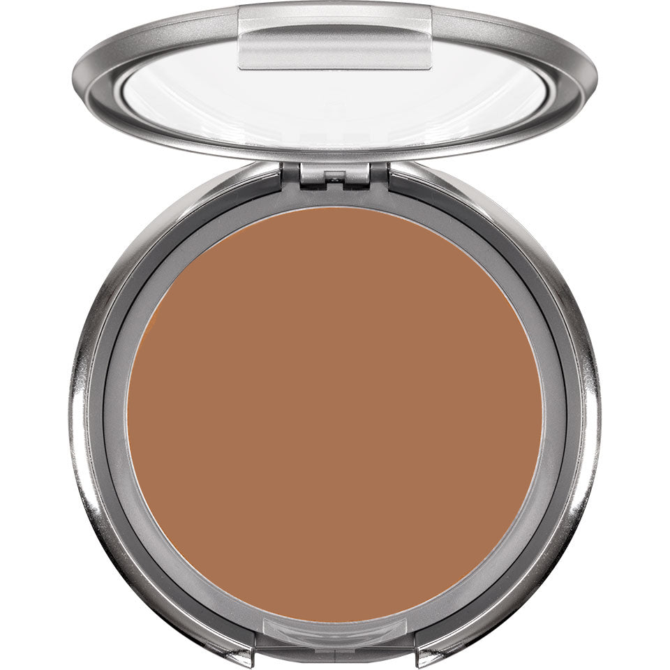 KRYOLAN Ultra Cream Powder DO – Ultrafeines Kompakt-Puder, 10g, Spiegeldose offen