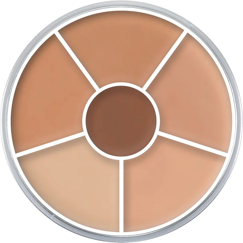 KRYOLAN Ultra Foundation Color Circle UFC1 – cremige Profi-Foundation, 40g, offen