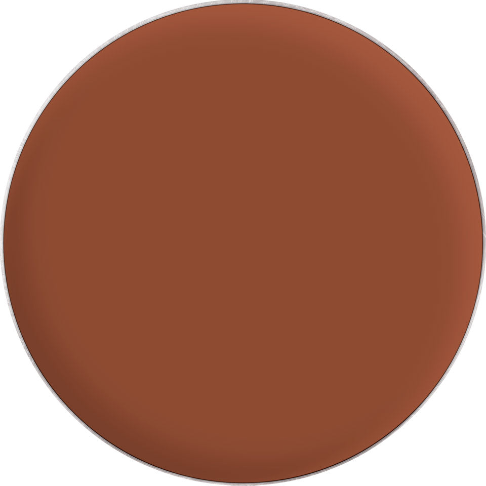 KRYOLAN Ultra Foundation Nachfüller cocoa – 36mm in Metallgodet, 2,5g