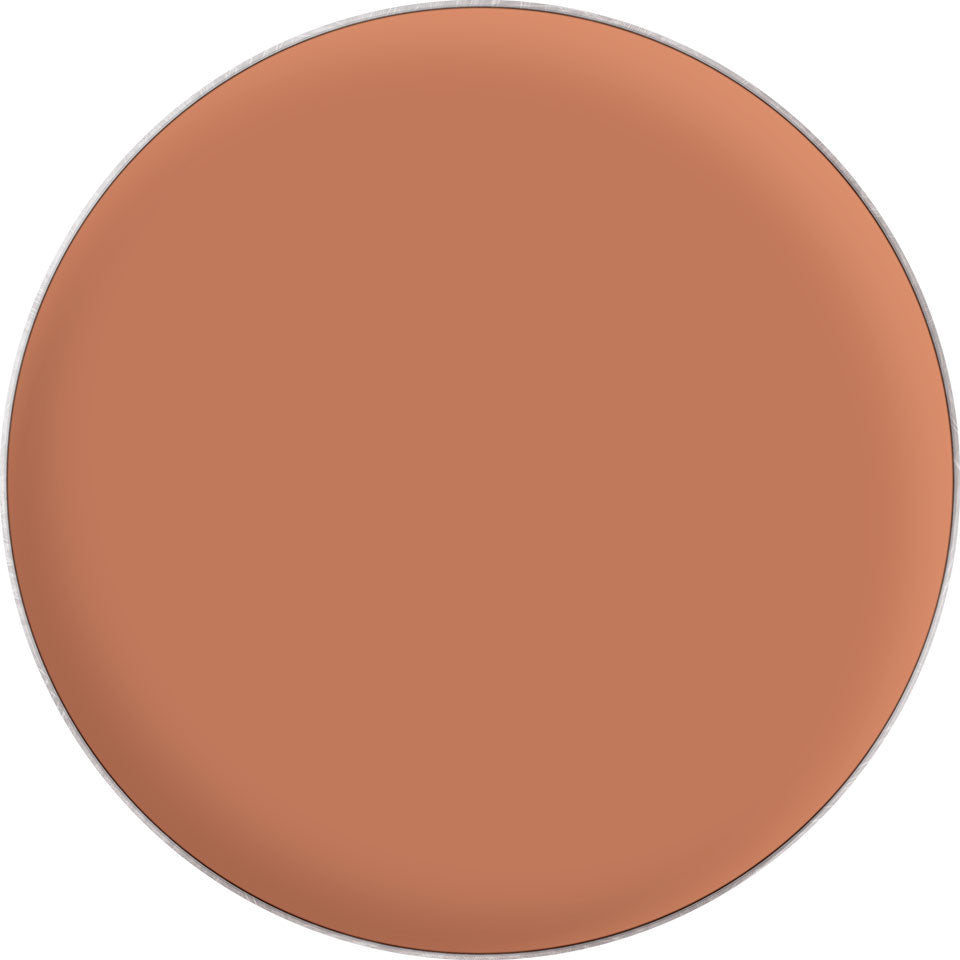 KRYOLAN Ultra Foundation Nachfüller deep olive – 36mm in Metallgodet, 2,5g