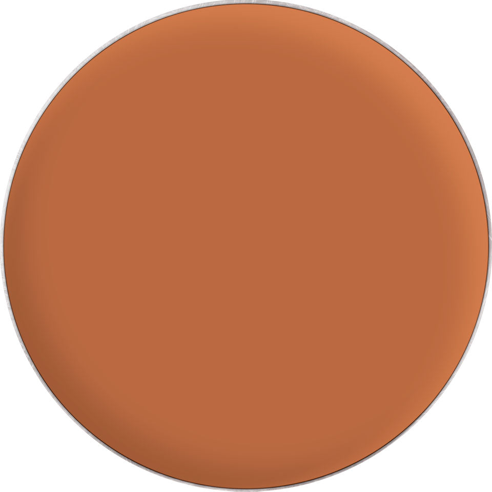 KRYOLAN Ultra Foundation Nachfüller nutmeg – 36mm in Metallgodet, 2,5g
