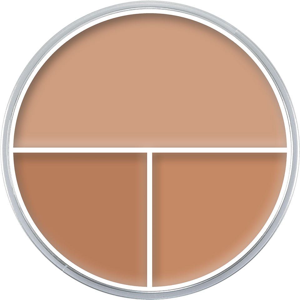 KRYOLAN Ultra Foundation Trio Variante 4 – Creme Make-up mit hoher Deckkraft, 40g