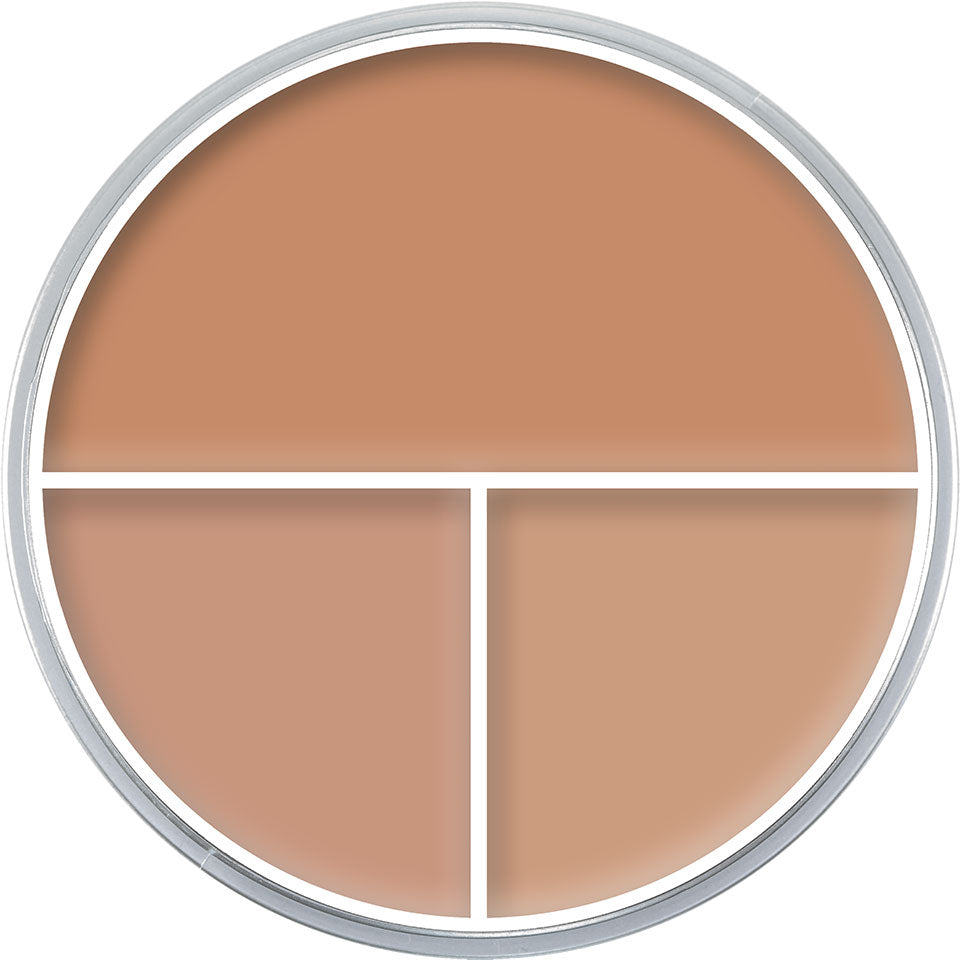 KRYOLAN Ultra Foundation Trio Variante 8 – Creme Make-up mit hoher Deckkraft, 40g
