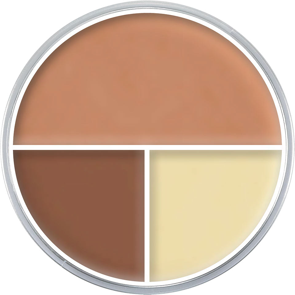 KRYOLAN Ultra Foundation Trio Variante A – Creme Make-up mit hoher Deckkraft, 40g