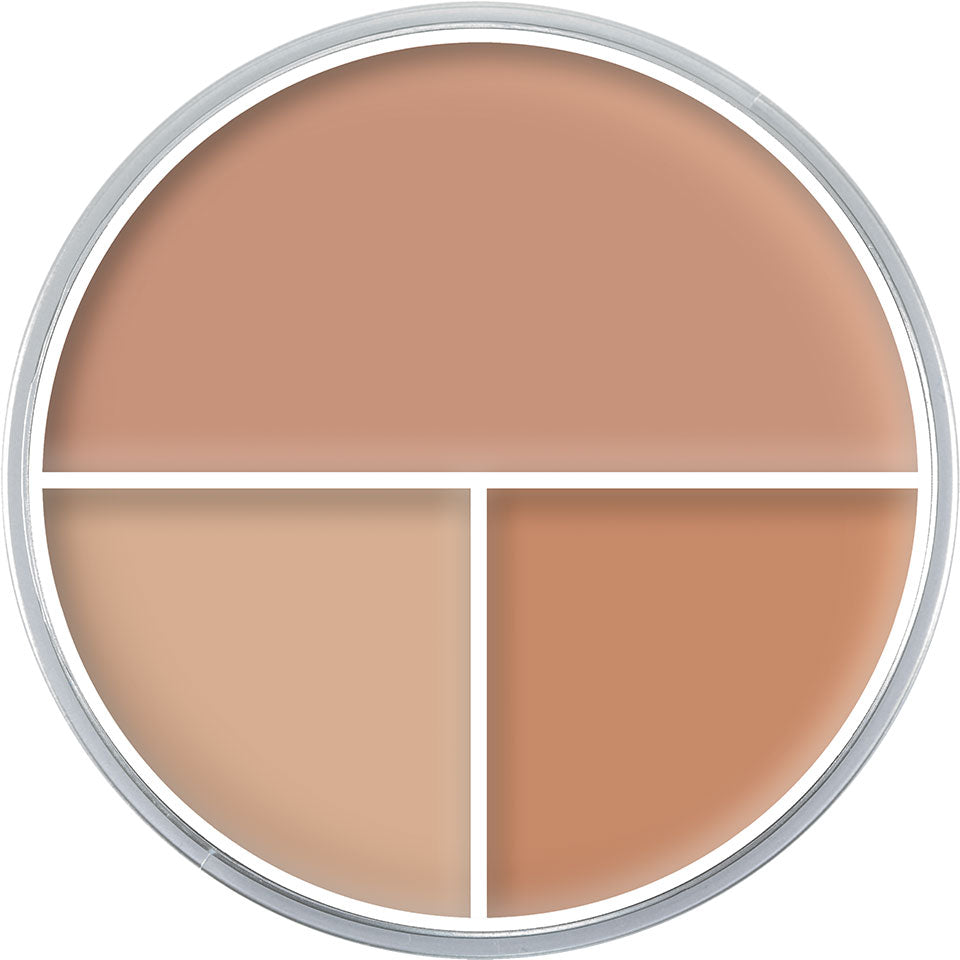 KRYOLAN Ultra Foundation Trio Variante J – Creme Make-up mit hoher Deckkraft, 40g