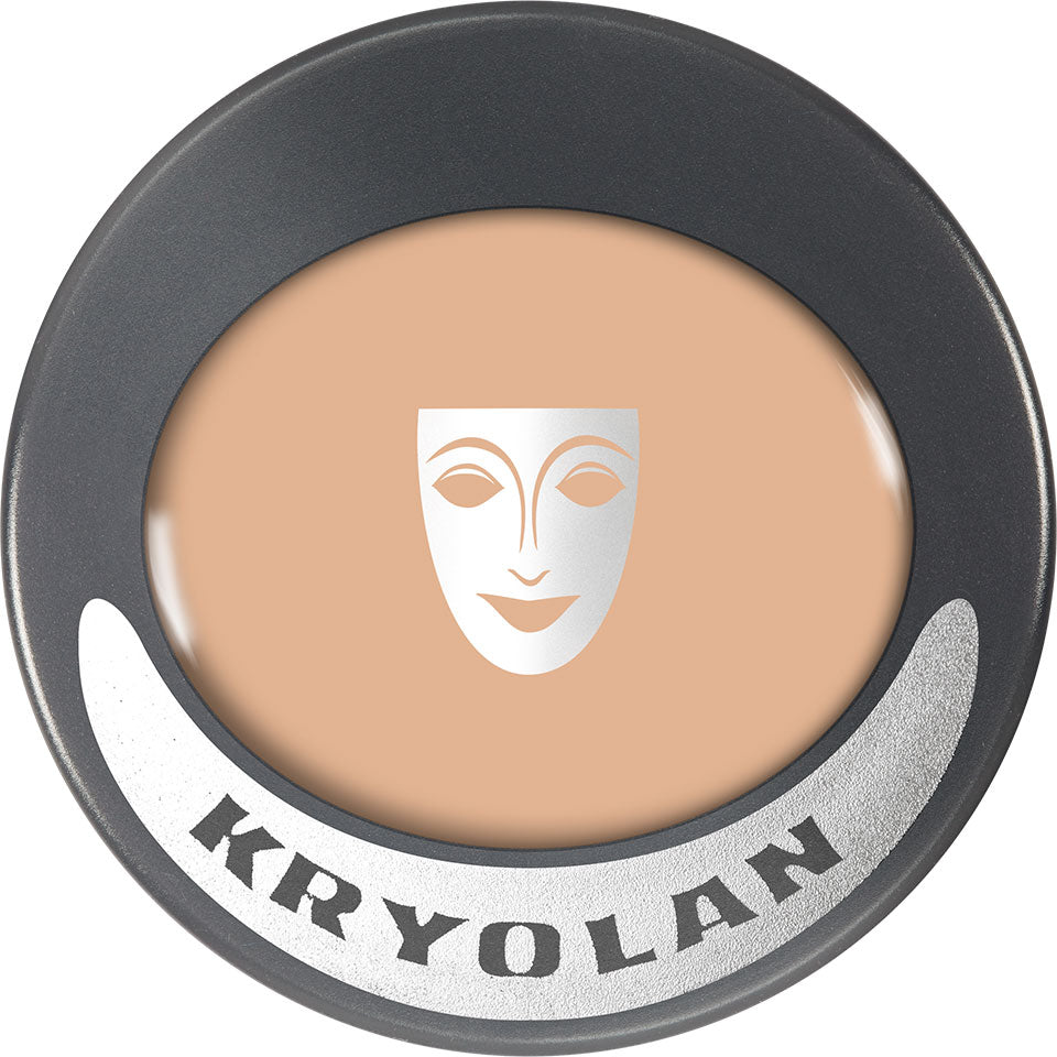 KRYOLAN Ultrafoundation 1W – Profi-Creme-Make-up für makellosen Teint, 15g, Dose geschlossen