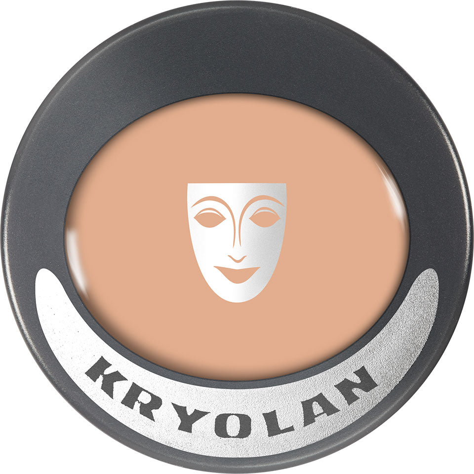 KRYOLAN Ultrafoundation 2W – Profi-Creme-Make-up für makellosen Teint, 15g, Dose geschlossen