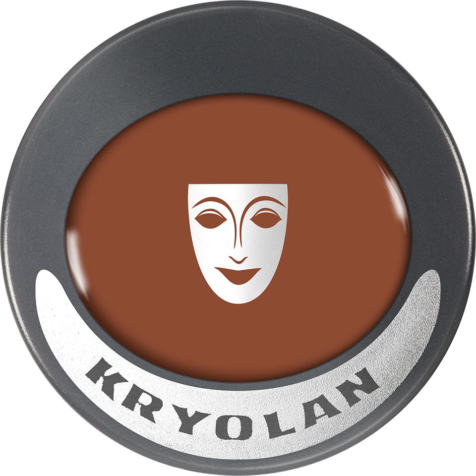 KRYOLAN Ultrafoundation cocoa – Profi-Creme-Make-up für makellosen Teint, 15g, Dose geschlossen