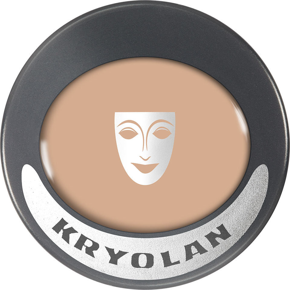 KRYOLAN Ultrafoundation DF – Profi-Creme-Make-up für makellosen Teint, 15g, Dose geschlossen