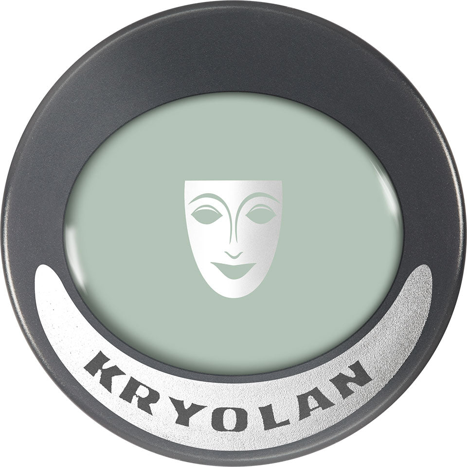 KRYOLAN Ultrafoundation green veil – Profi-Creme-Make-up für makellosen Teint, 15g, Dose geschlossen